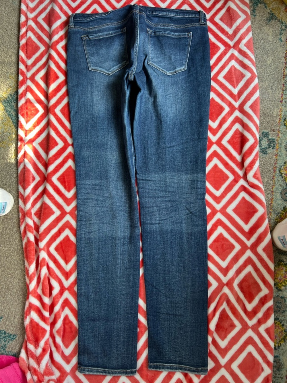 Maurices Dark Blue Skinny Jeans XL Long - Picture 2 of 3